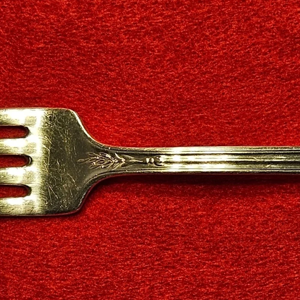 Reed & Barton Silver-Plate Silverware Lot of 11 Dinner Forks w/silvercloth -RARE